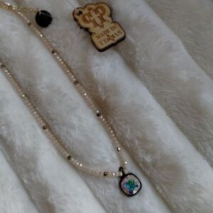 Pink Panache Beaded Necklace